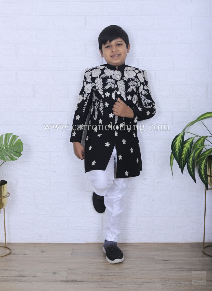 Black Colour Indo western(BE-BINW_2007)