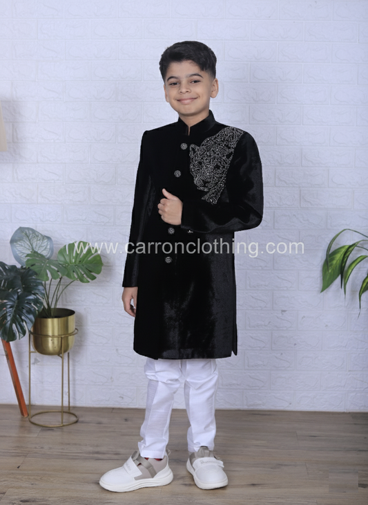 Black Colour Indo western(BE-BINW_2059)