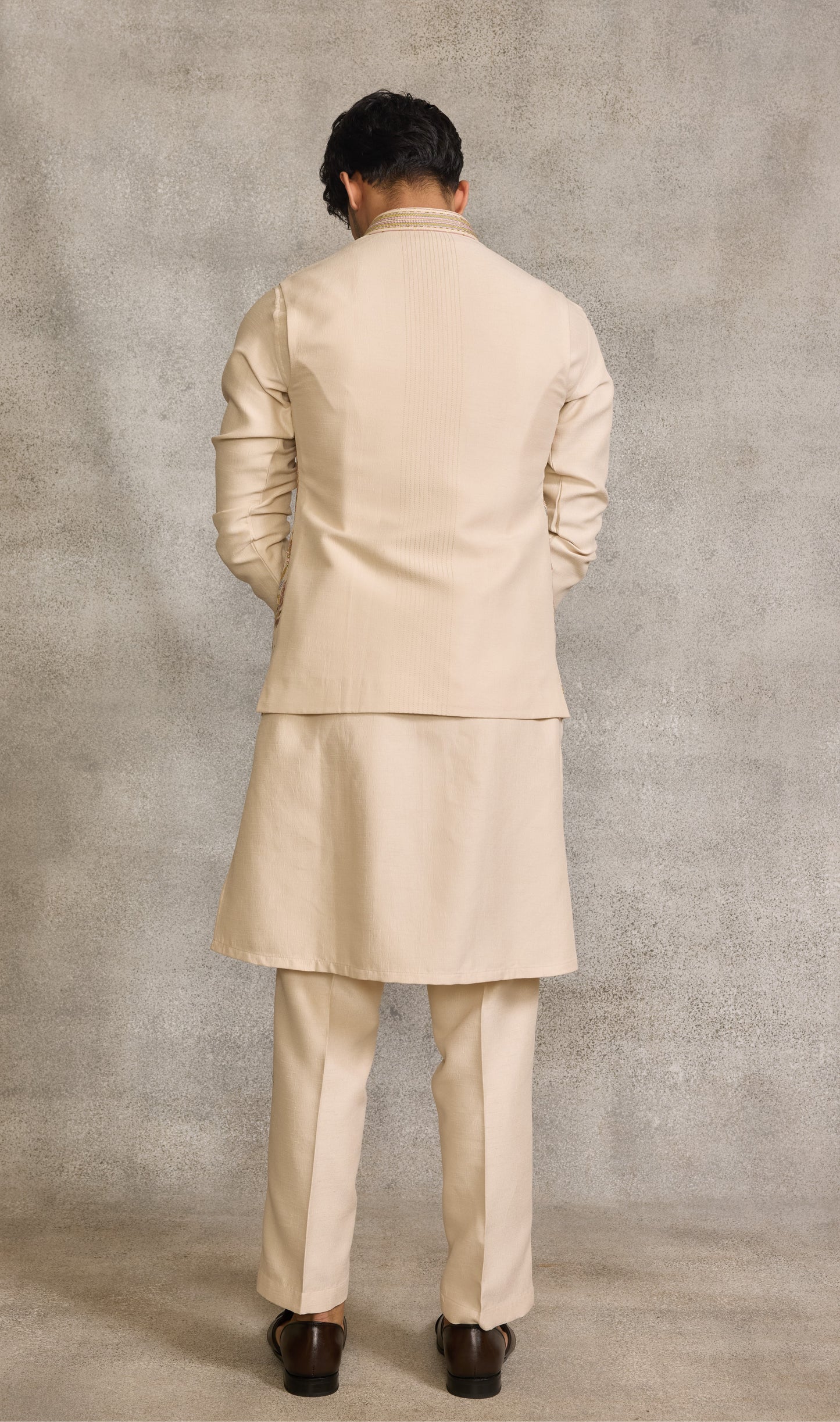 Ivory Colour Bundi Set(ME-MBUS_JK 921)