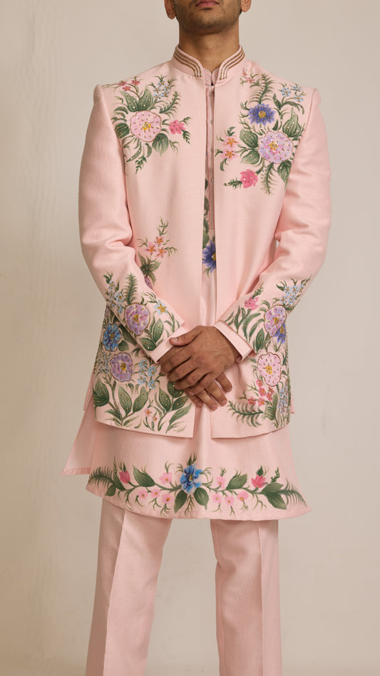 Pink Colour Indo western(ME-MINW_IW 541)