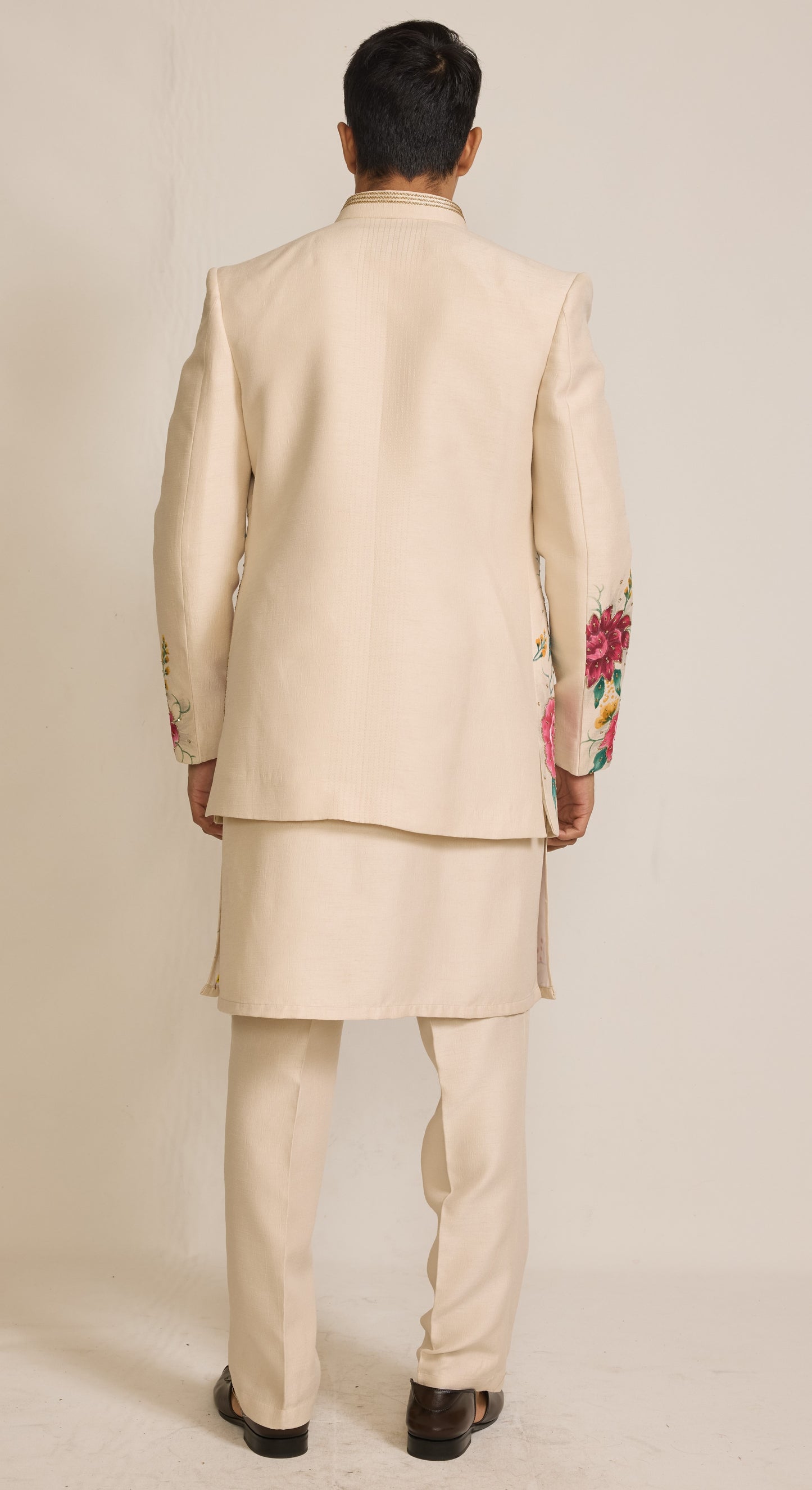 Cream Colour Indo western(ME-MINW_IW 549)