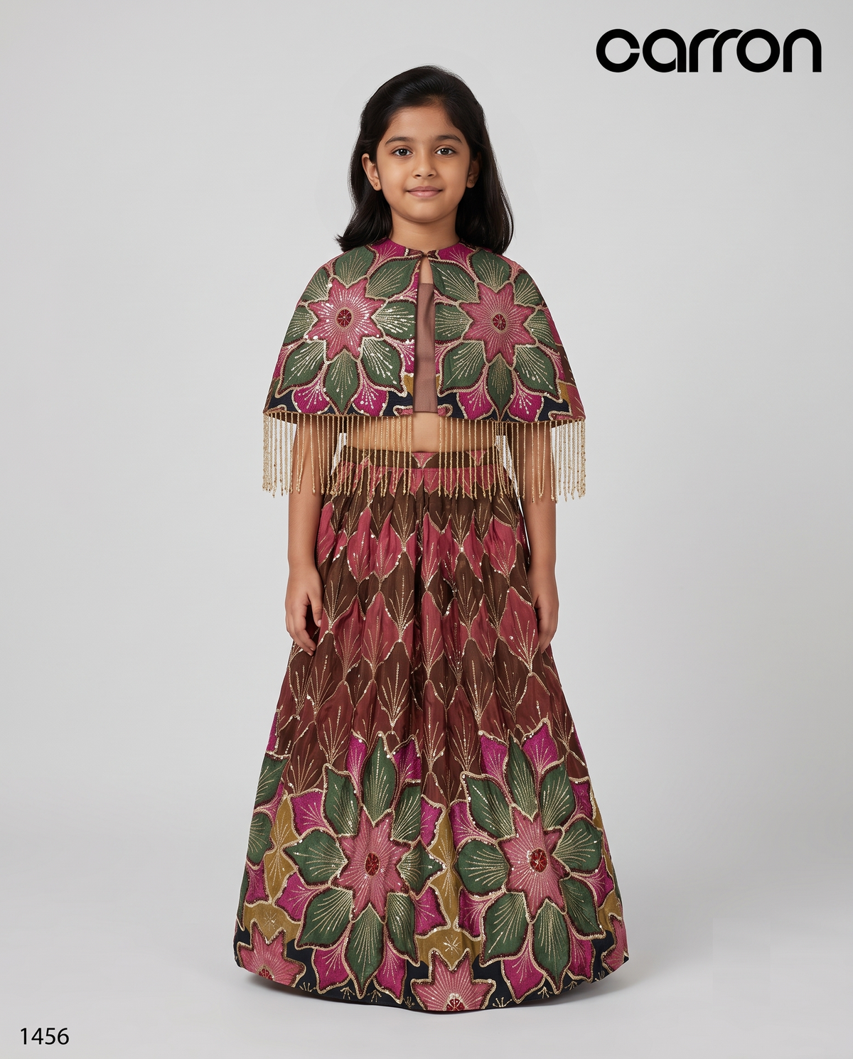 Magenta Colour Ghaghra Choli(GE-GGHC_1456)