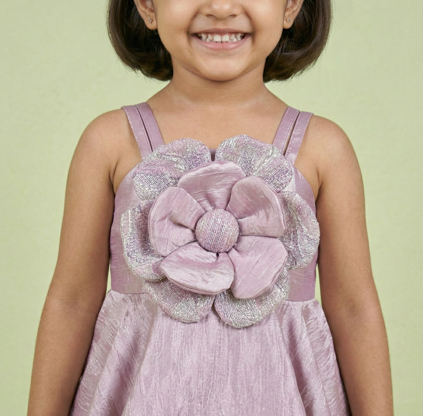 Lilac Colour Party Frock(GE-GFRP_203)