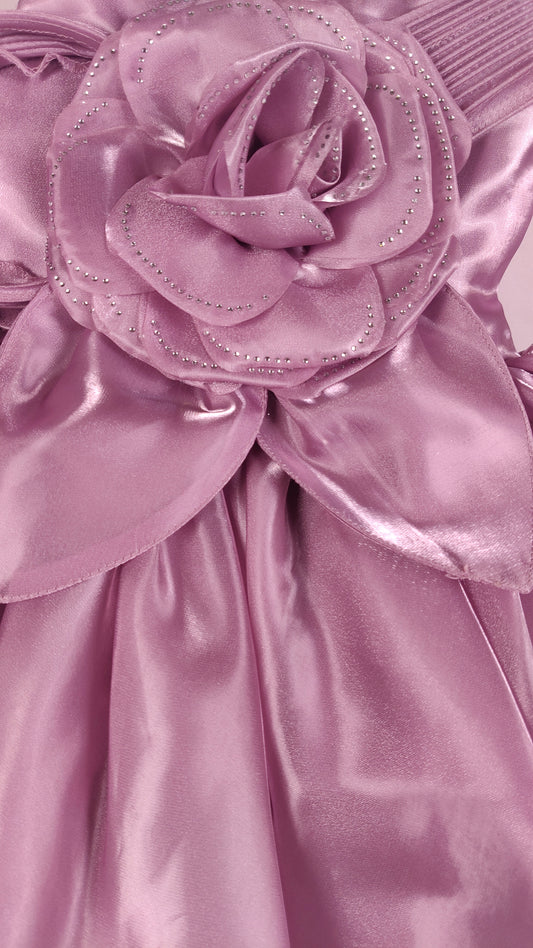 Purple Colour Party Frock(GE-GFRP_3576)