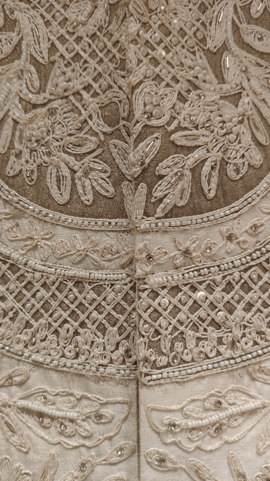Cream Colour Sherwani(ME-MSRW_12366)