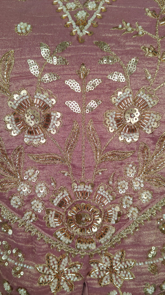 Onion Pink Colour Plazo Set(LE-WPZS_22186)