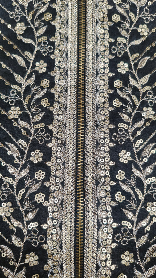BlacK Colour Jacket Kurta Set(BE-BBUS_1984)