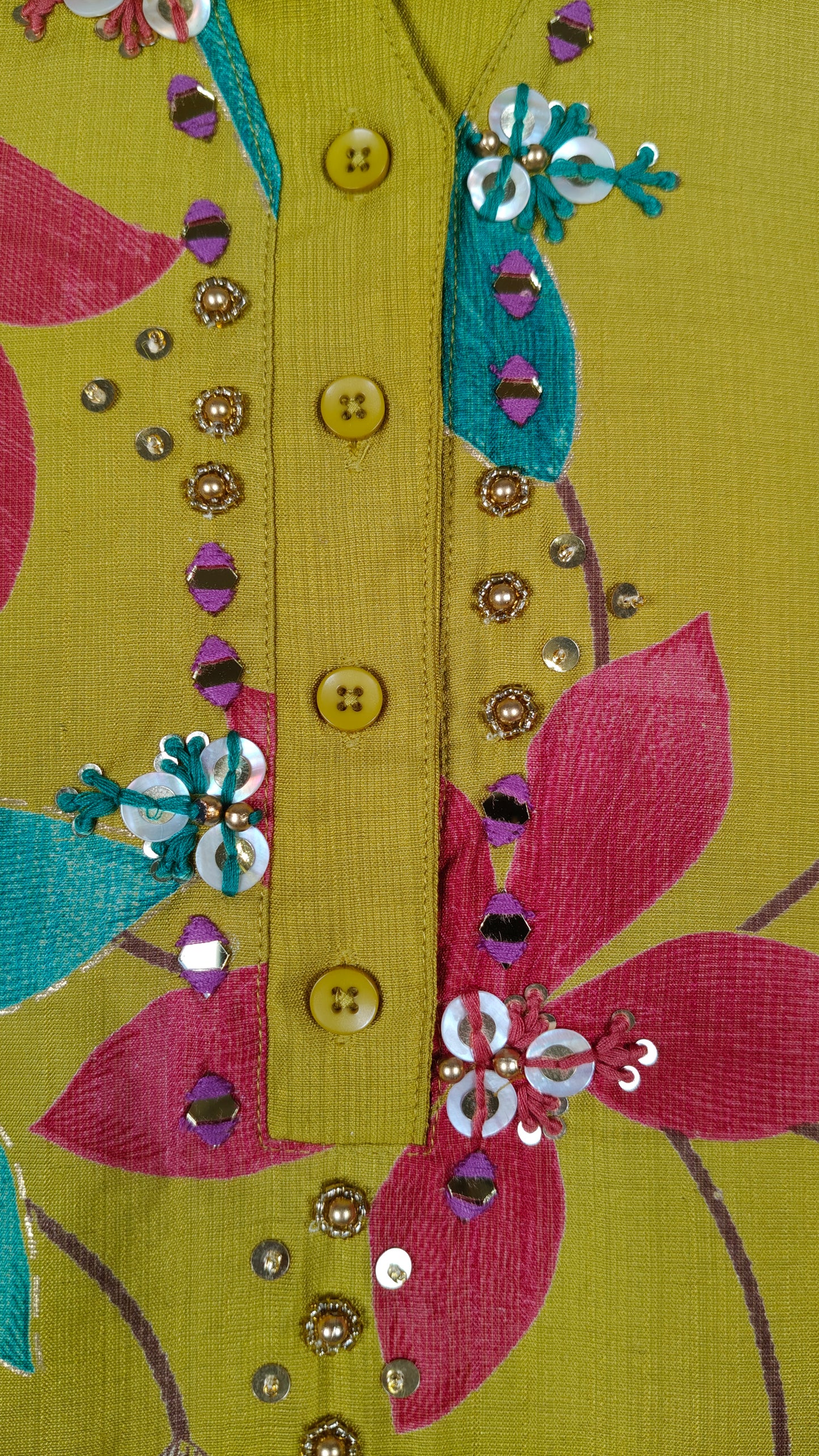 Green Colour Kurti Set(GC-GKUS_878)
