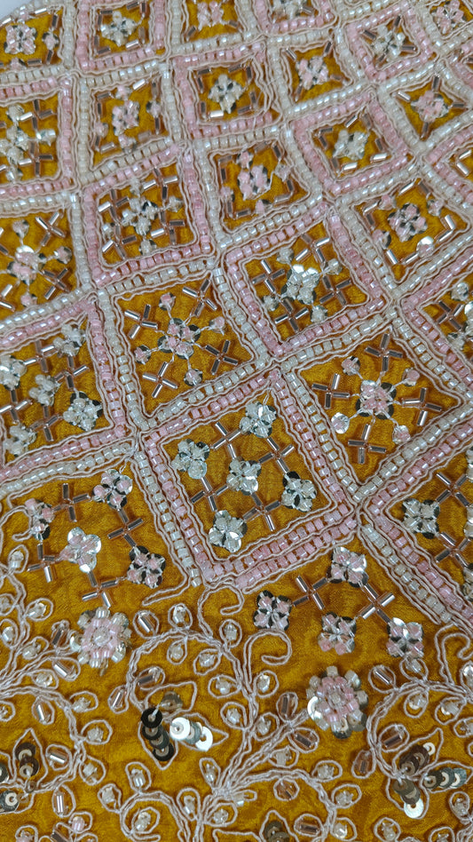 Yellow Colour Plazo Set(GE-GPZS_6153)