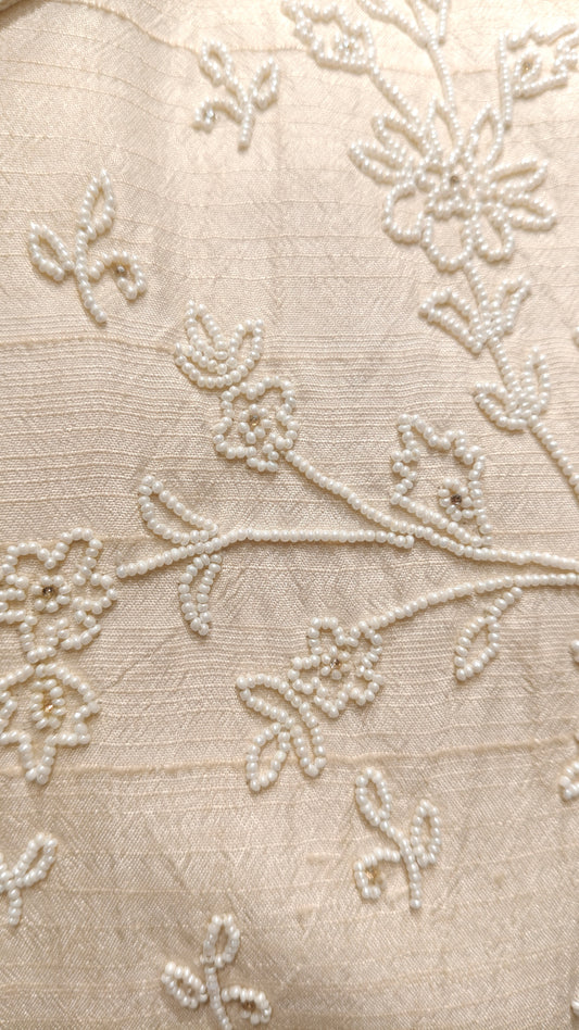 Cream Colour Bundi Set(ME-MBUS_1135)