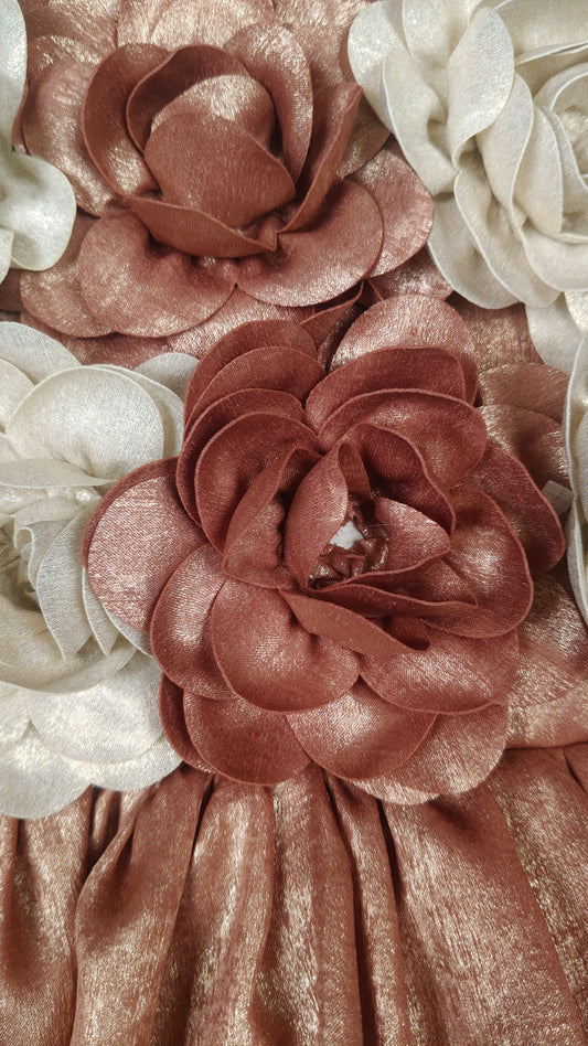 Chocalate Colour Party Frock(GE-GFRP_965)