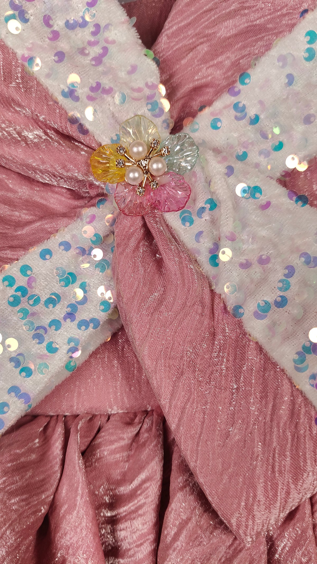 Onion Pink Colour Party Frock(GE-GFRP_2517)