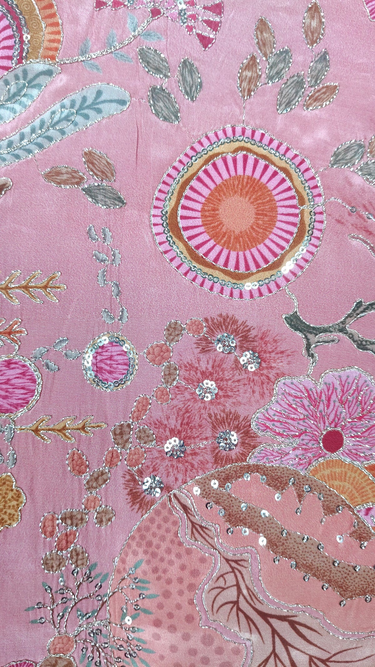Peach Colour Plazo Set(GE-GPZS_1772)