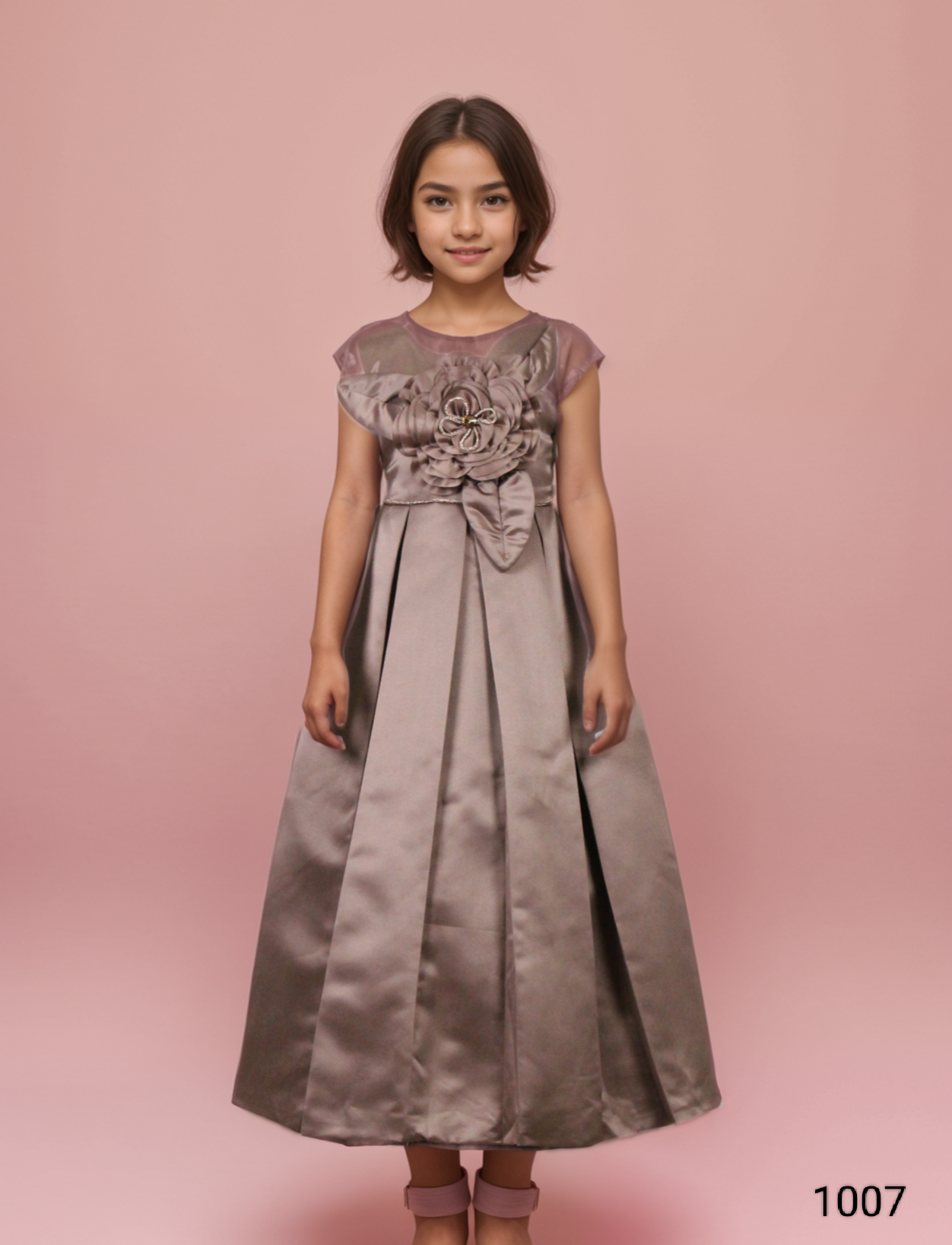 Chocalate Colour Gown(GE-GGWN_1007)