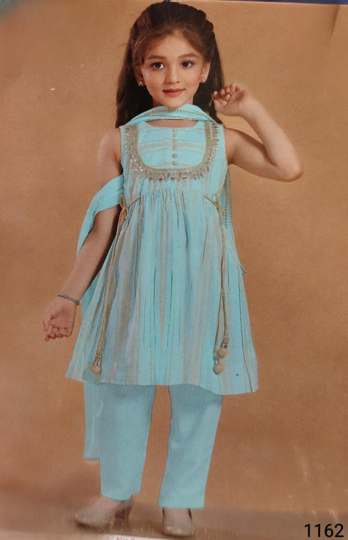 Mint Colour Chudidar(GE-GCHU_1162)