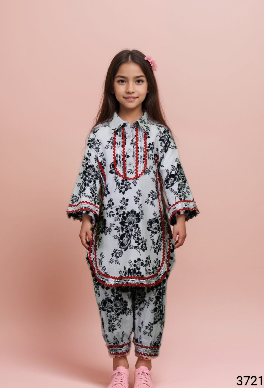 Black Colour Chudidar(GE-GCHU_3721)
