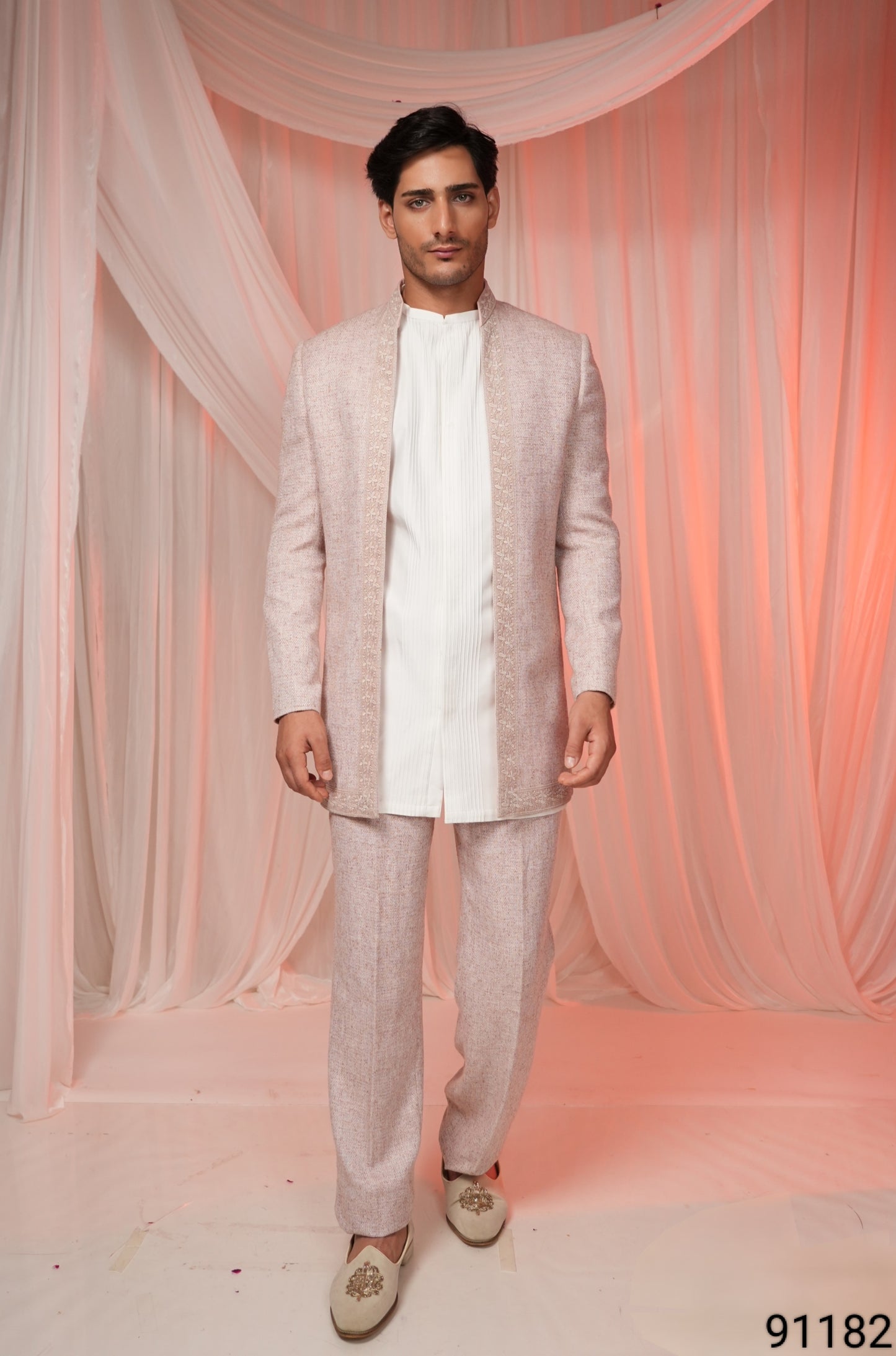 Peach Colour Jodhpuri(ME-MJOD_91182)