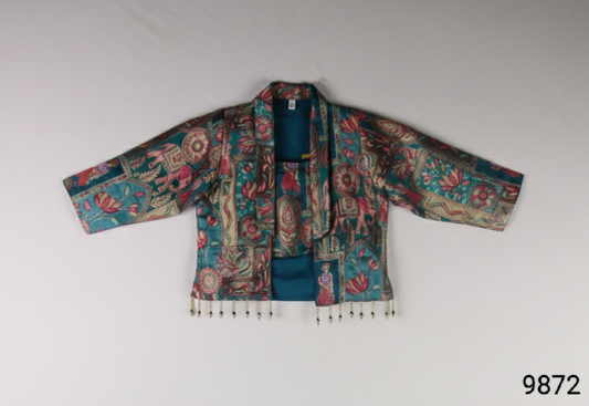 Rama Green Colour Plazo Set(GE-GPZS_9872)