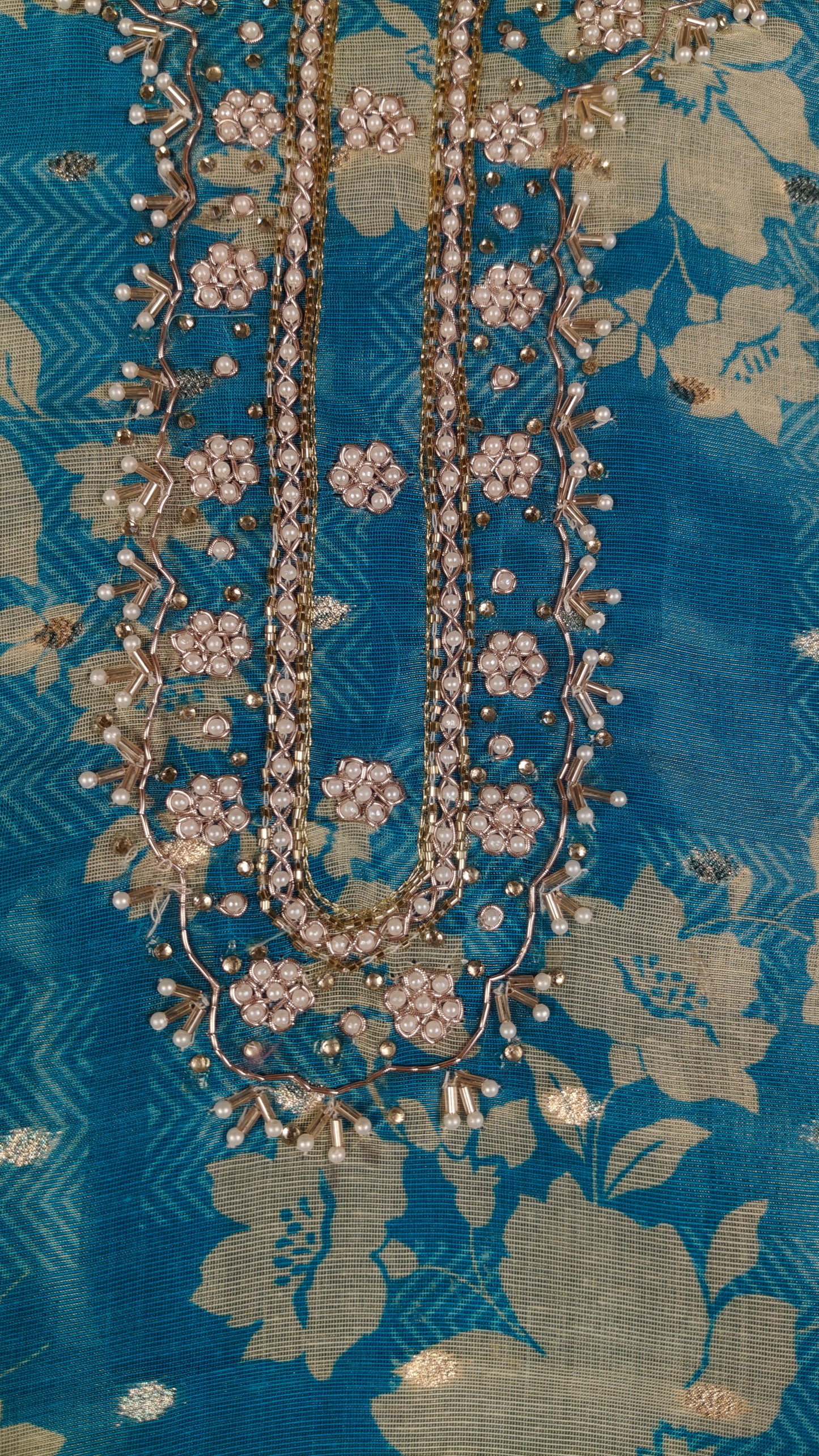 Sky Blue Colour Kurti Set(LC-WKIS_2331)