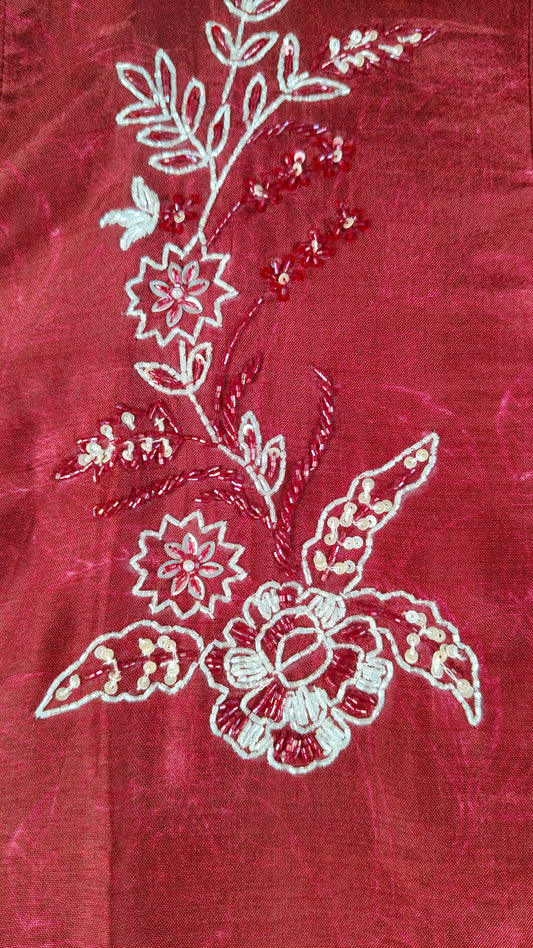 Maroon Colour Kurti Set(LC-WKIS_3577)