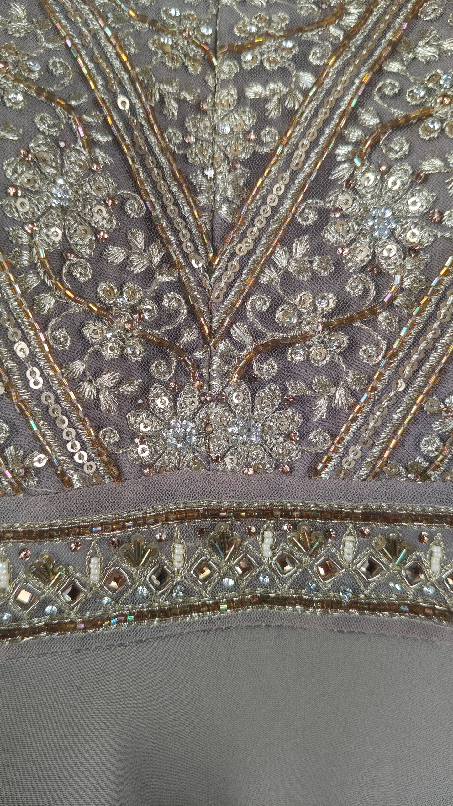 Grey Colour Anarkali Gown(LE-WANK_3382)