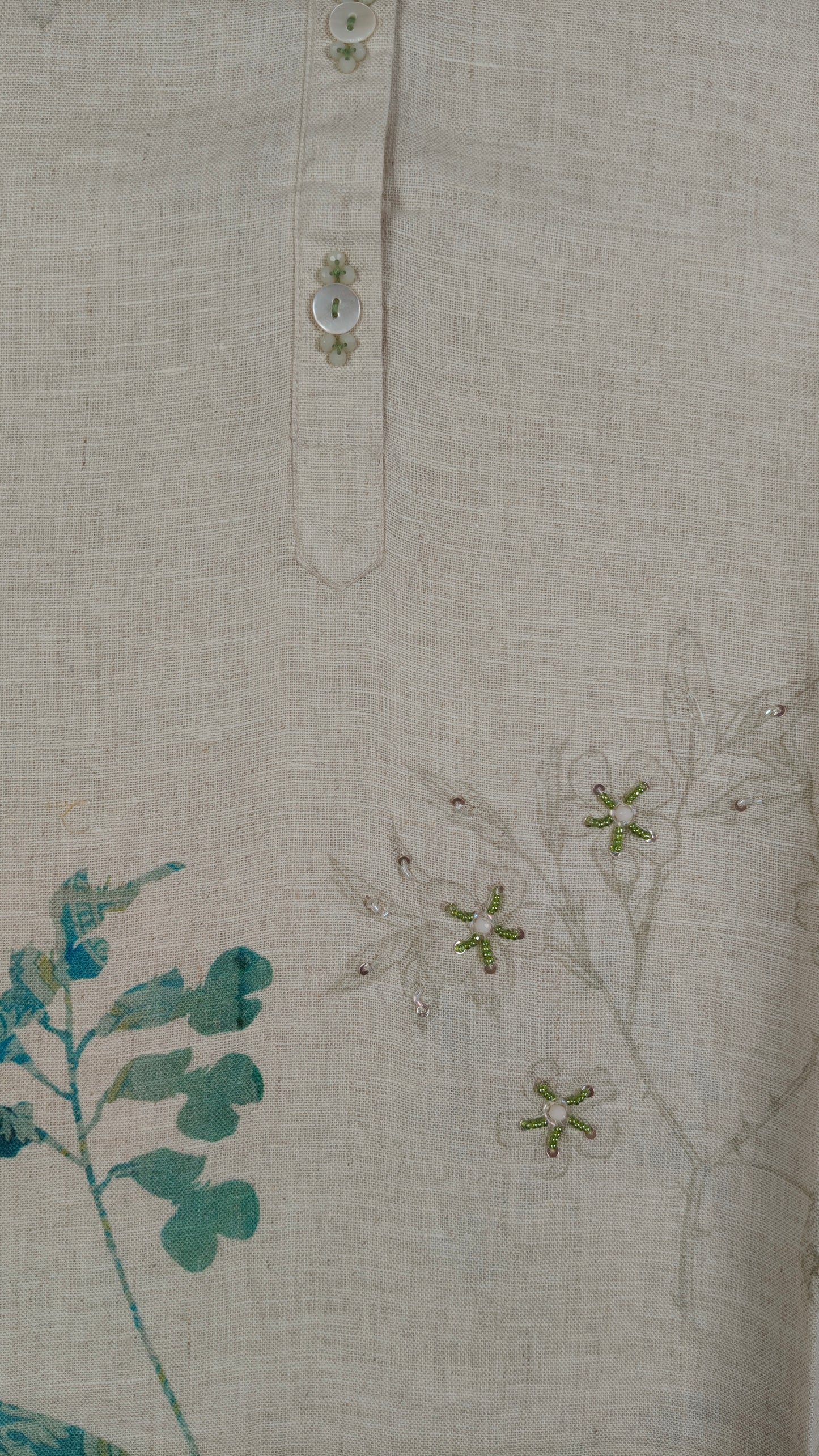 Ivory Colour Kurti(LC-WKIC_7008)