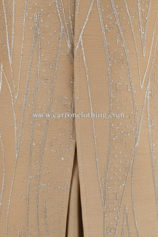 Khakhi Colour Indo Western(ME-MINW_IW 8666)