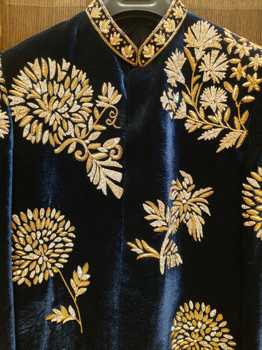 Blue Colour Indo Western(ME-MINW_HVD ROHIT)