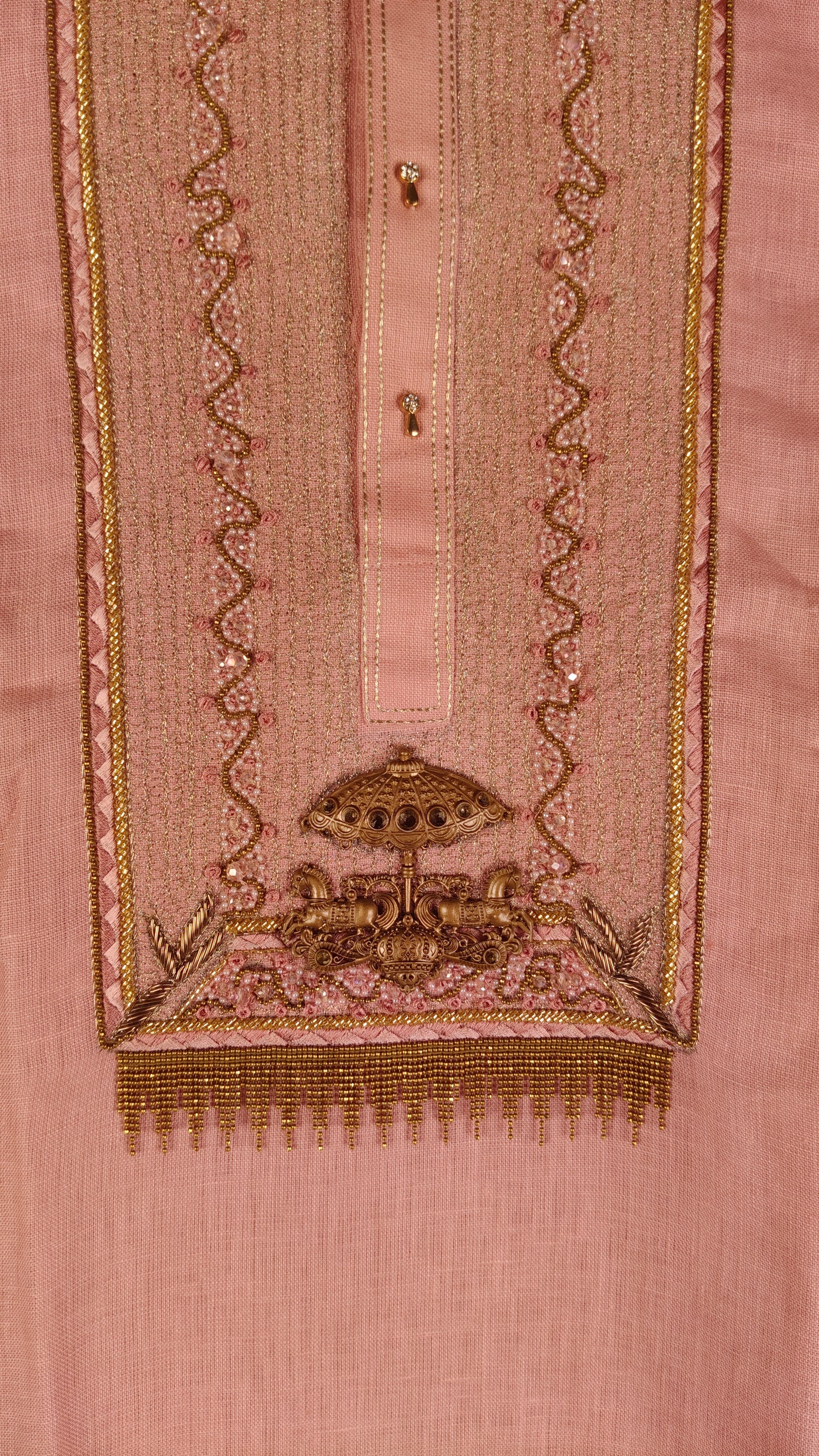 Onion Pink Colour Kurta Set(ME-MKUS_2815)