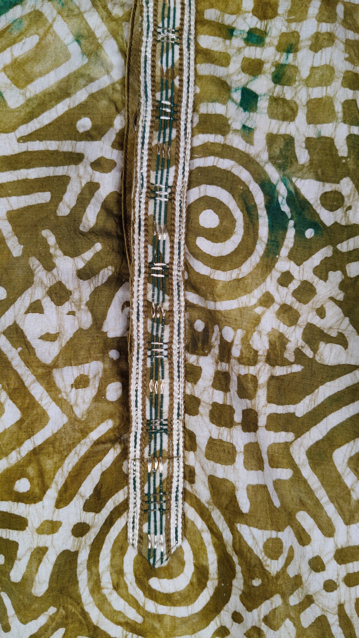 Mehandi Colour Kurta Set(ME-MKUS_310)