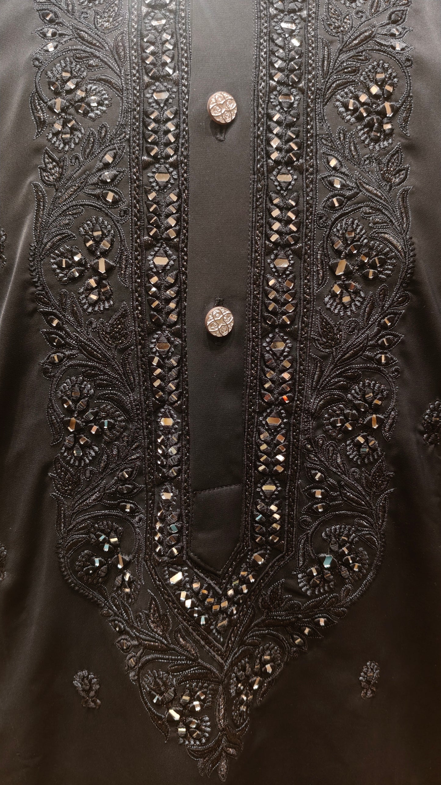 Black Colour Kurta Set(ME-MKUS_T 2702)