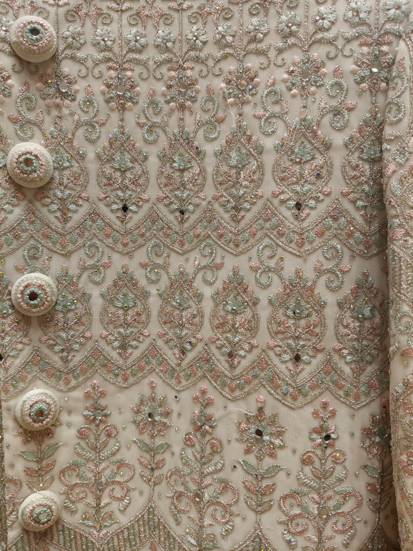 Ivory Colour Sherwani(ME-MSRW_4845)
