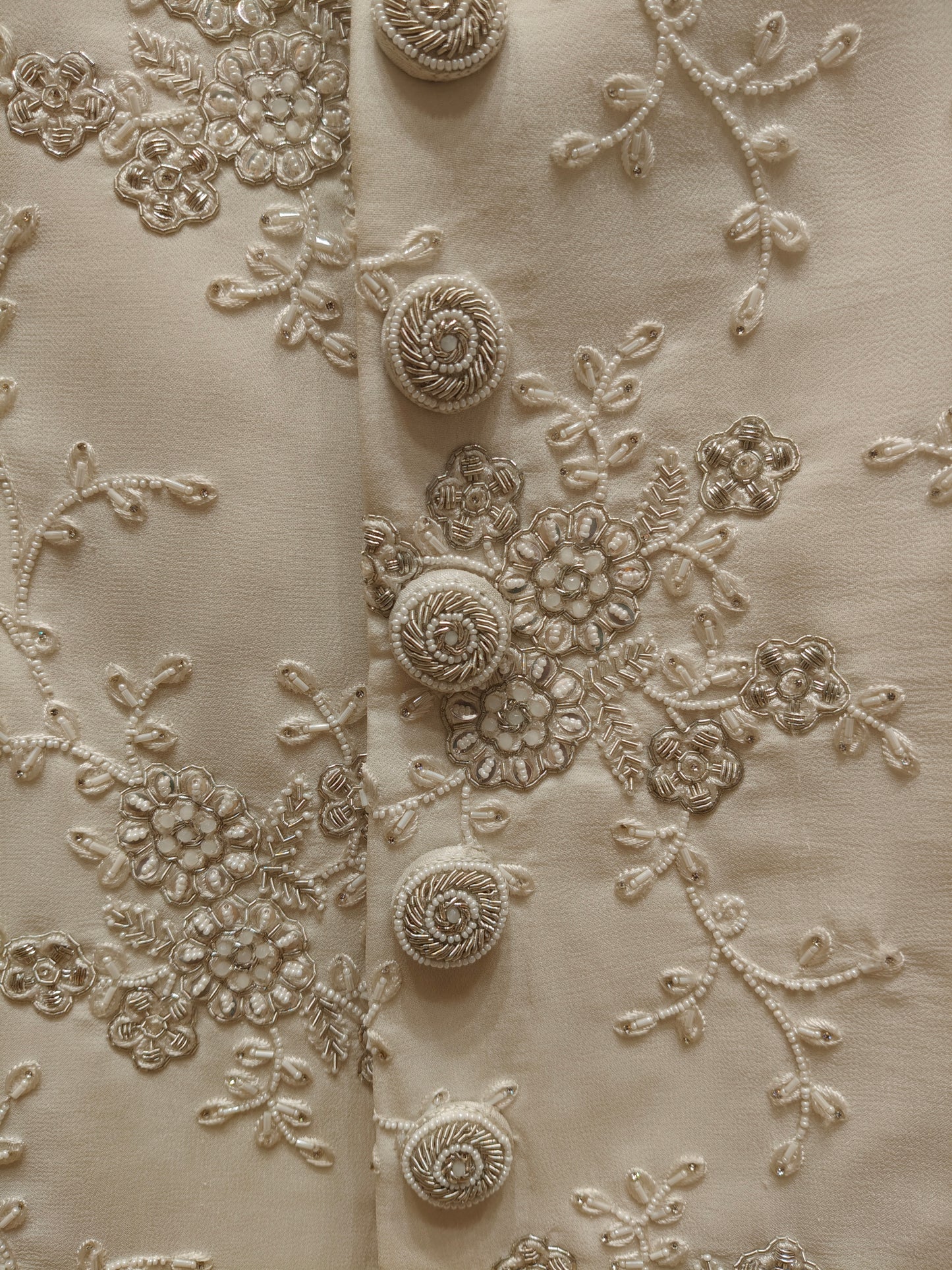 Off White Colour Sherwani(ME-MSRW_A 1073)