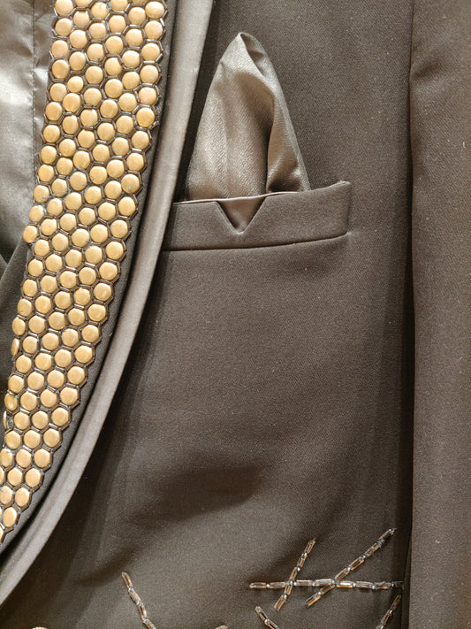 Black Colour Coat Suit(ME-MSUI_SONYA JI 01.10)