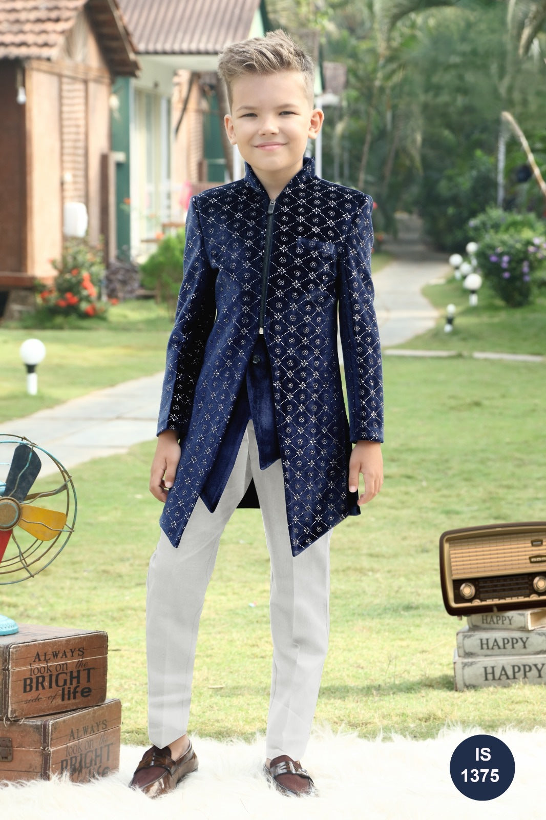 Navy Blue Colour(BE-BINW_1375)