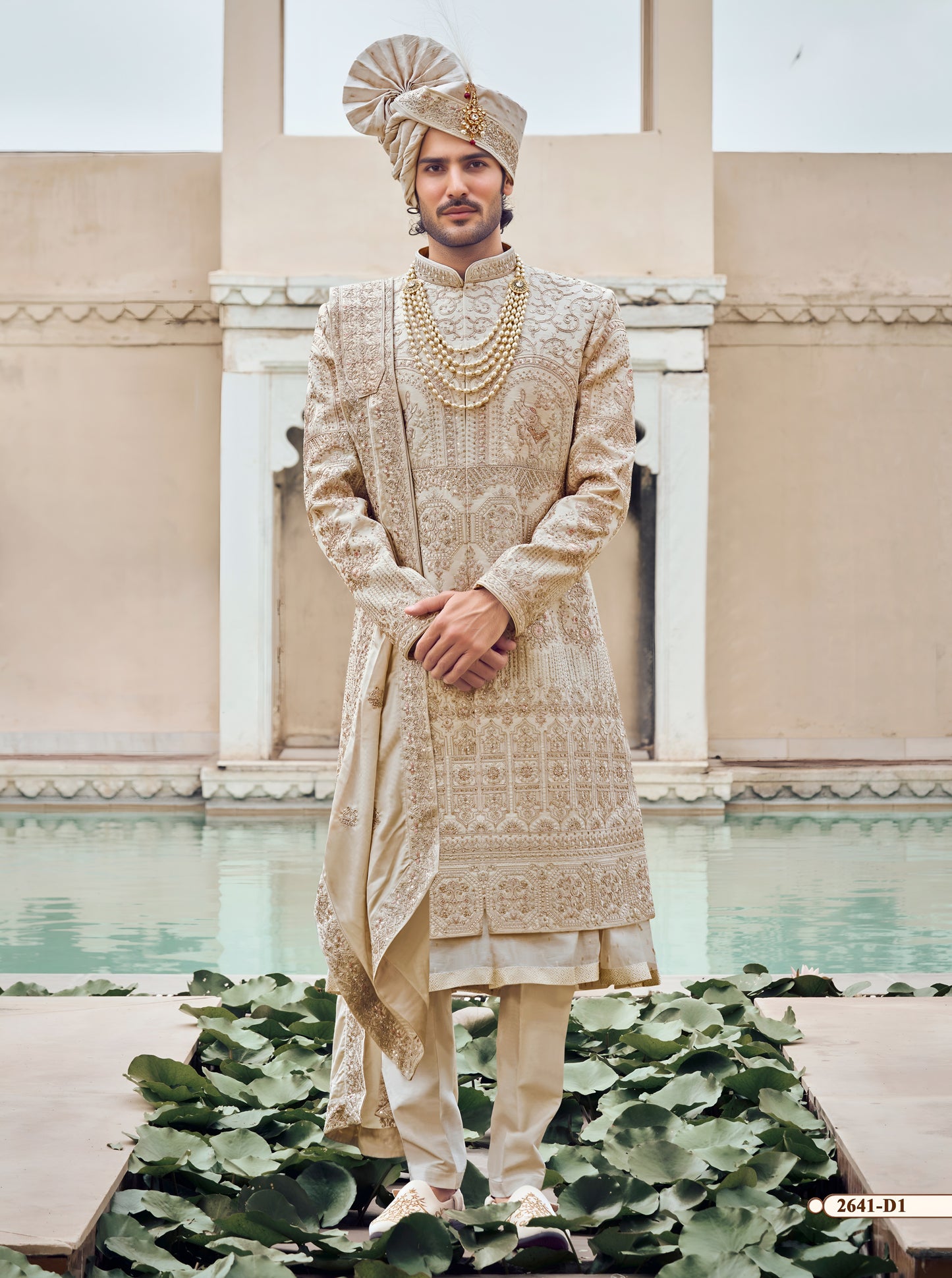 Beige Colour Sherwani(ME-MSRW_2641)