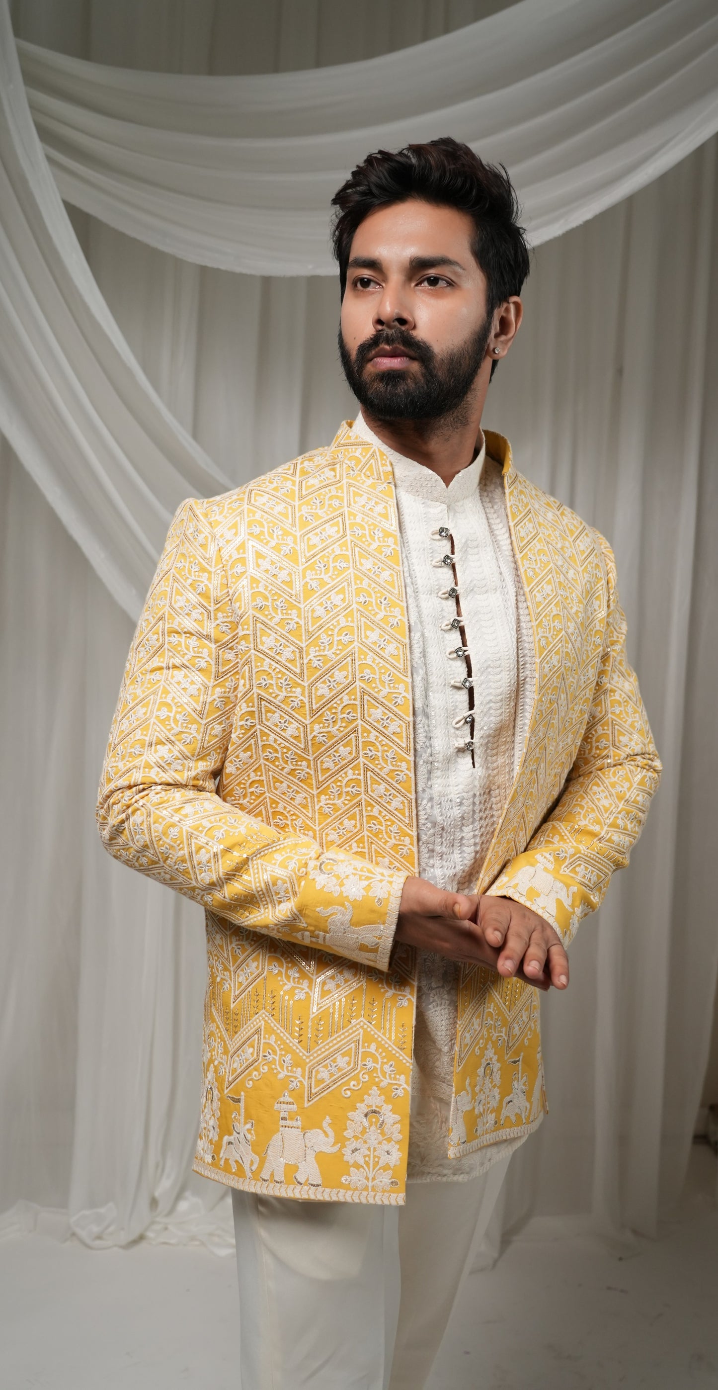 Yellow Colour Jodhpuri(ME-MJOD_20308)