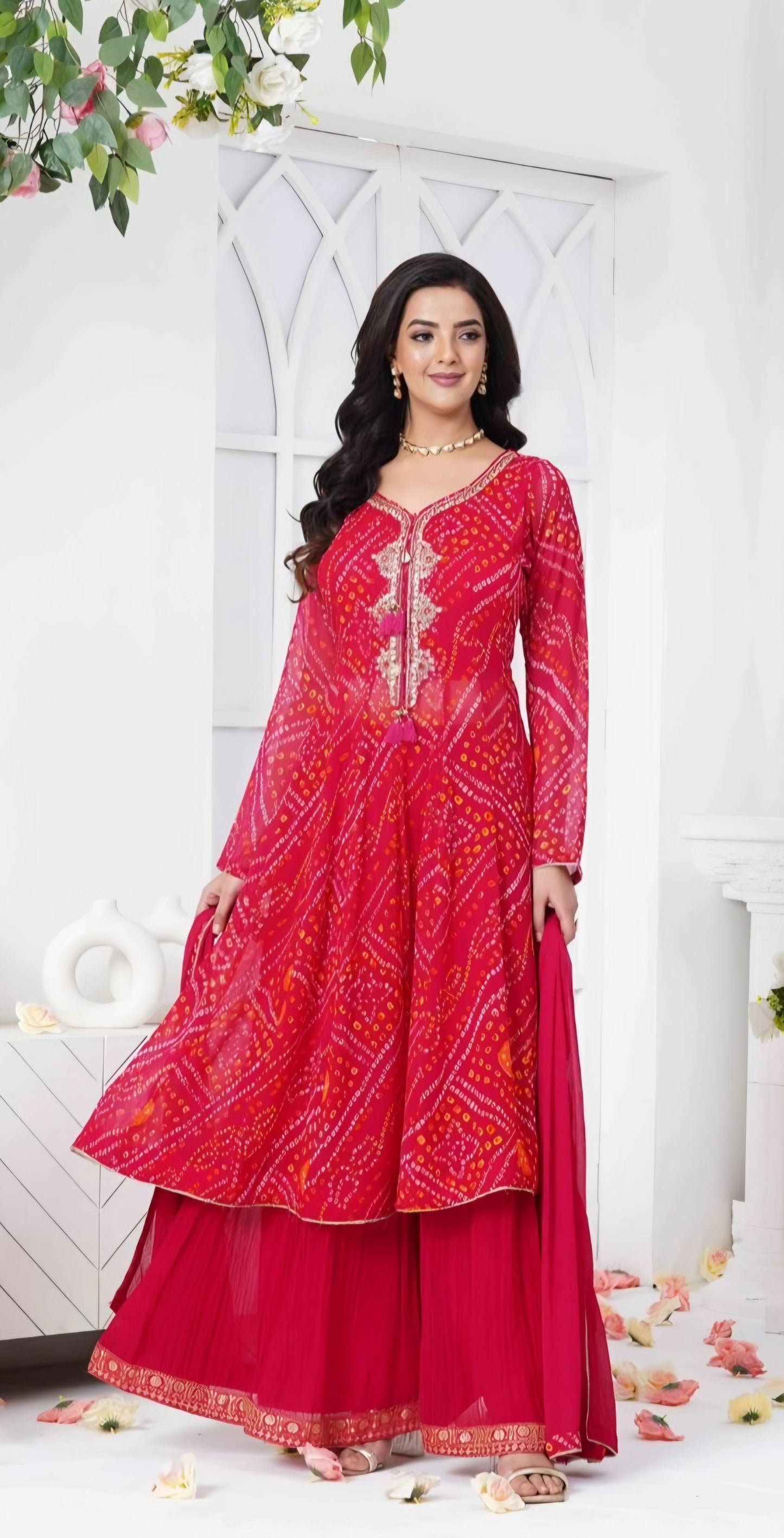 Rani Colour Plazo Set(LE-WPZS_3161)