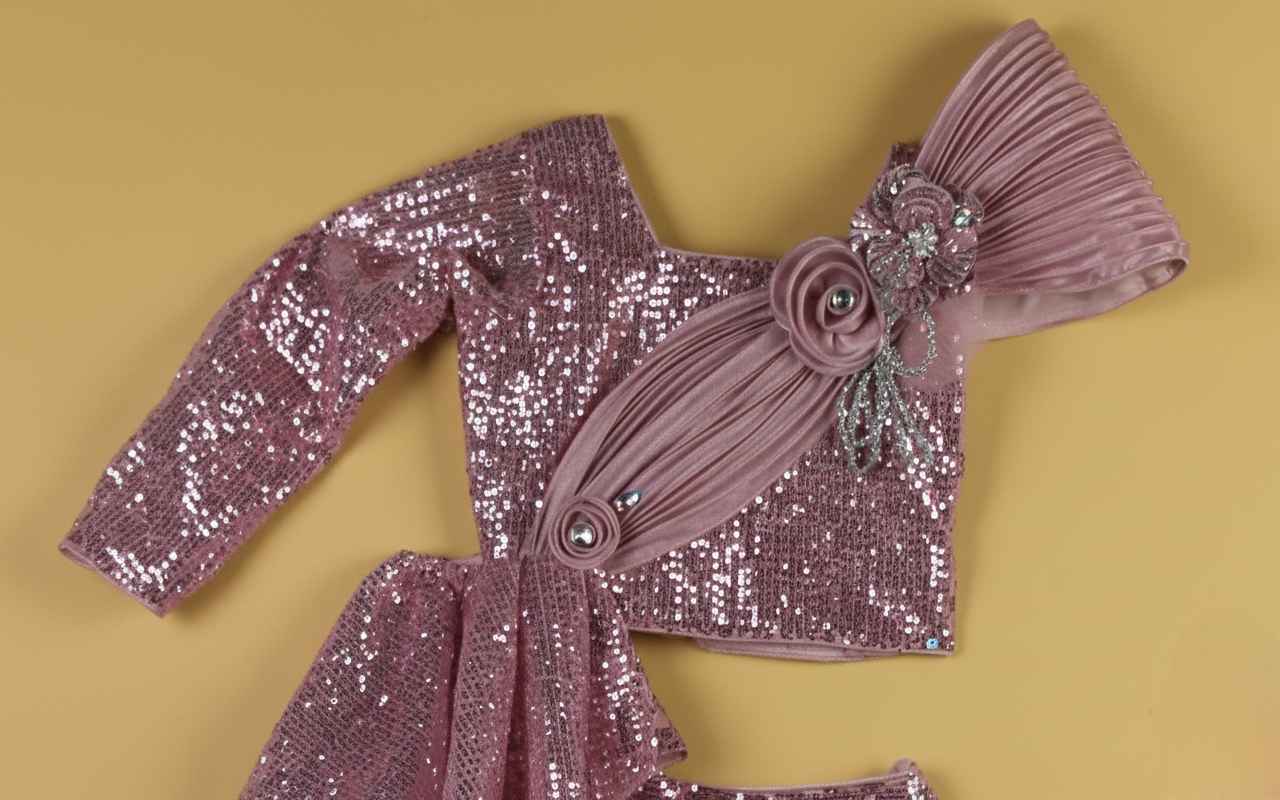 Pink Colour Ghaghra Choli(GE-GGHC_1236)