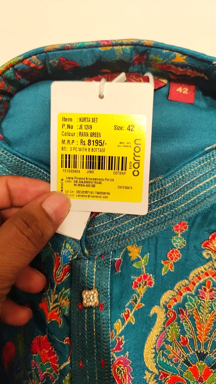 $NDUS$ Colour Kurta Set(ME-MKUS_JE 1249)