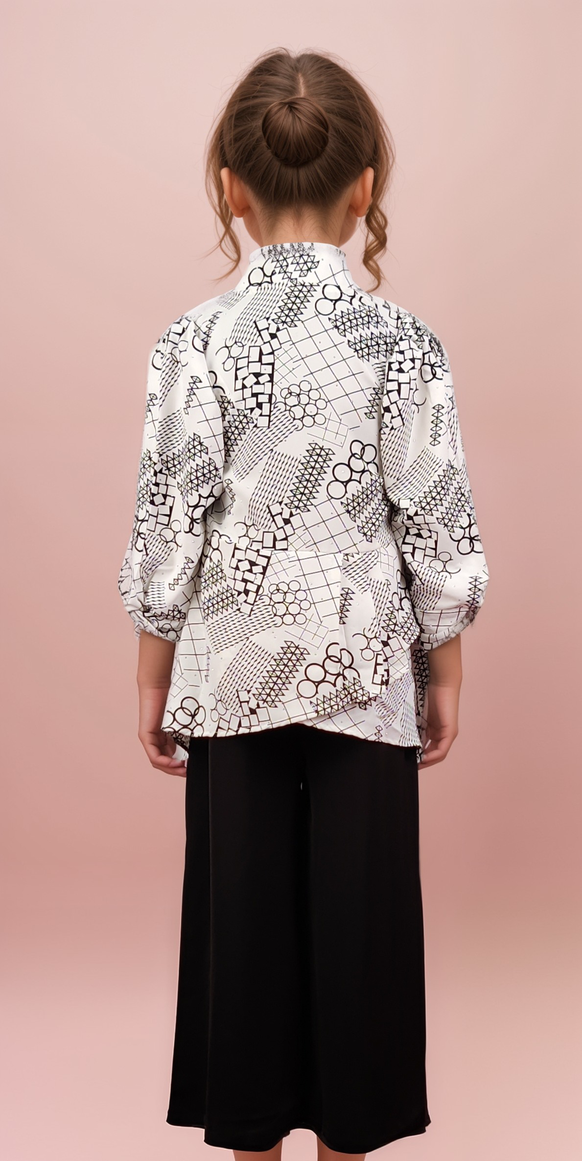 Black Colour Western Plazo Set(GC-GWSD_109)