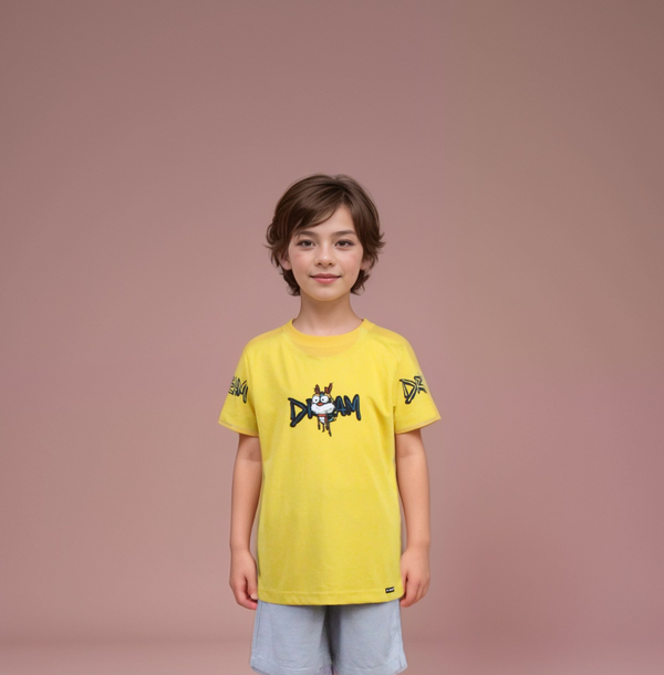 Mustard Colour T-Shirt(BC-BTSH_4811)