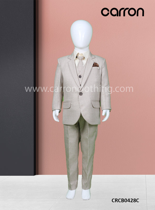 Fawn Colour Coat Suit (BE-BCSU_1670)