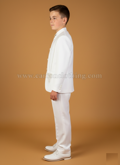 White Colour Jodhpuri Suit(BE-BJOD_1109)
