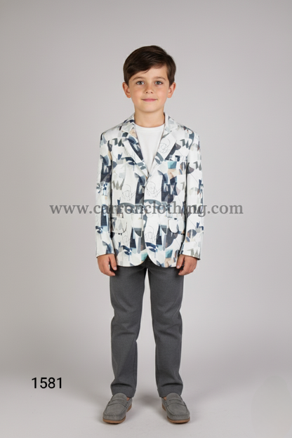 White Colour Blazer(BE-BBLZ_1581)