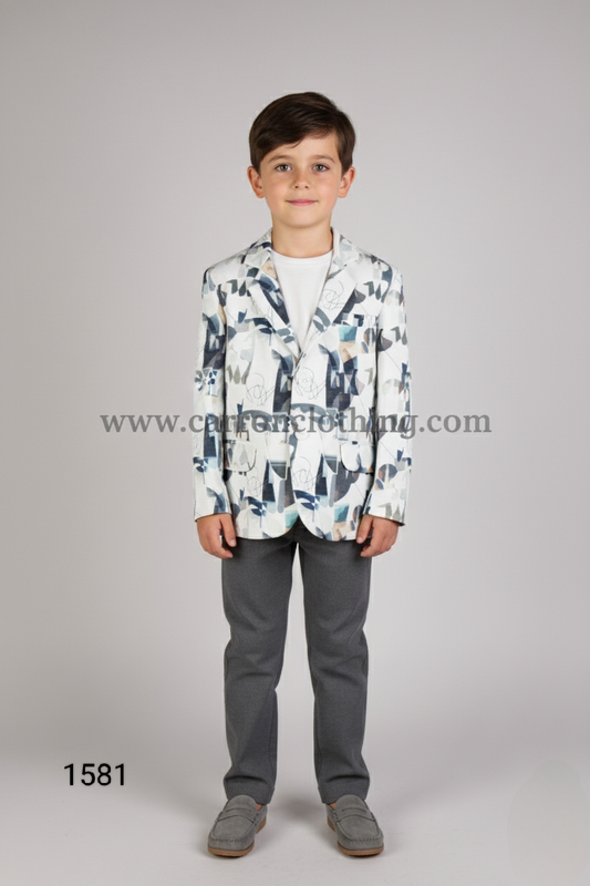 White Colour Blazer(BE-BBLZ_1581)