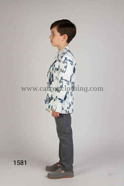 White Colour Blazer(BE-BBLZ_1581)