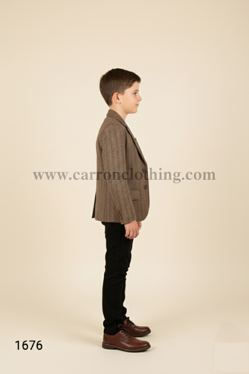 Coffee Colour Blazer(BE-BBLZ_1676)