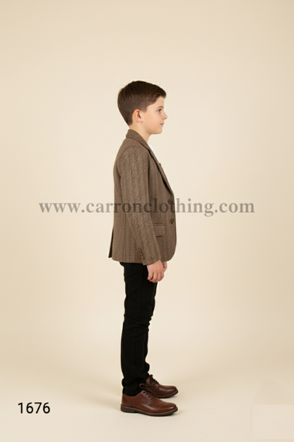 Coffee Colour Blazer(BE-BBLZ_1676)