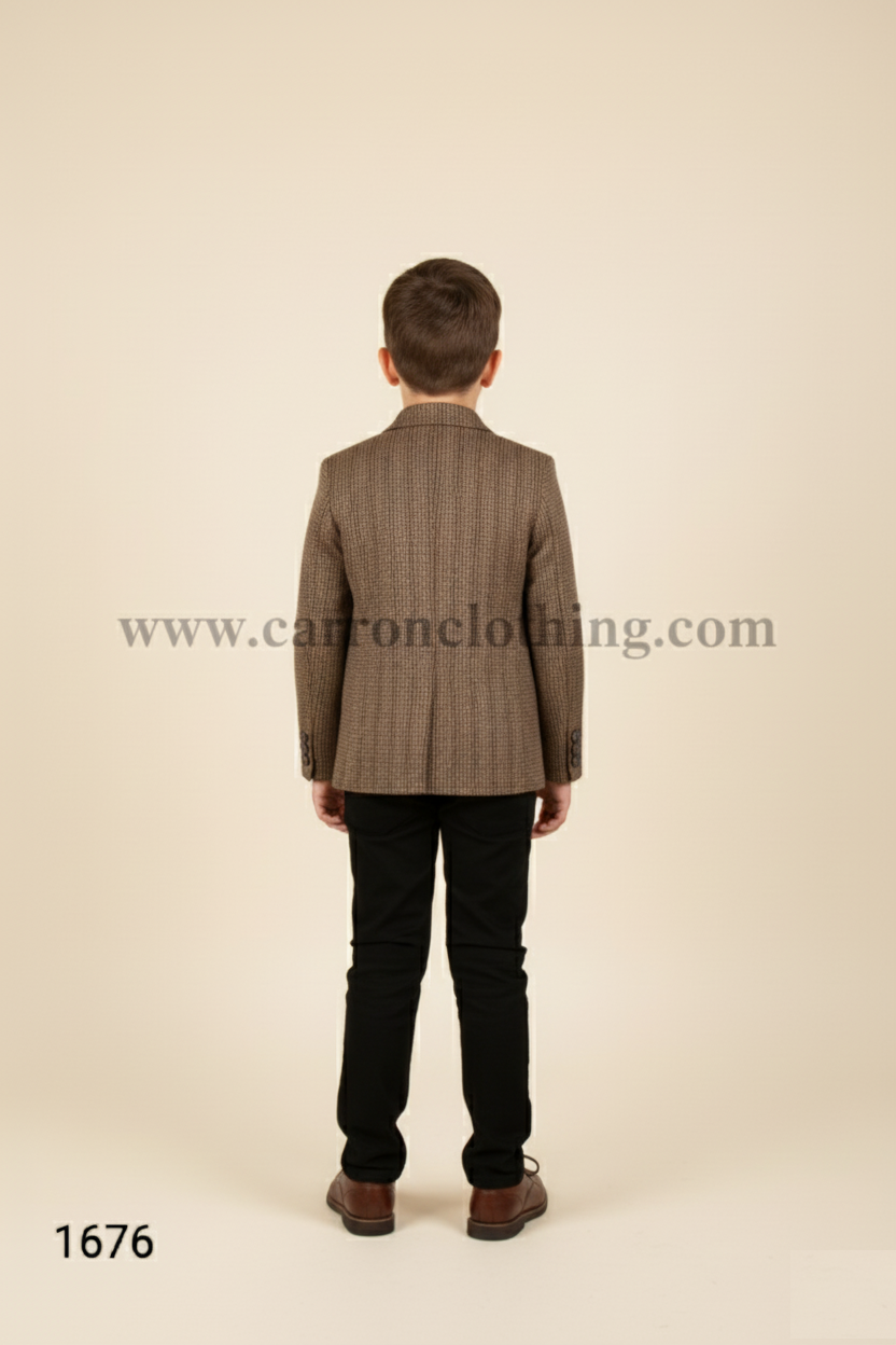 Coffee Colour Blazer(BE-BBLZ_1676)